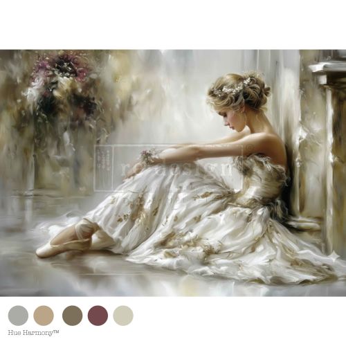 A1 Decoupage Fiber Kacha – ÉToile Studio – 1 sheet, 23.4″x33.1″