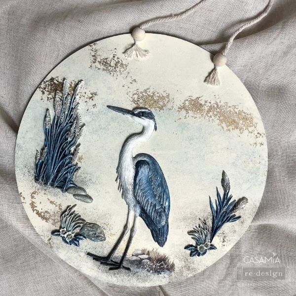 Decor Moulds® – Feathered Stillness – 1 pc, 5″x8″x8mm