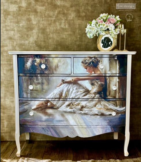 A1 Decoupage Fiber Kacha – ÉToile Studio – 1 sheet, 23.4″x33.1″