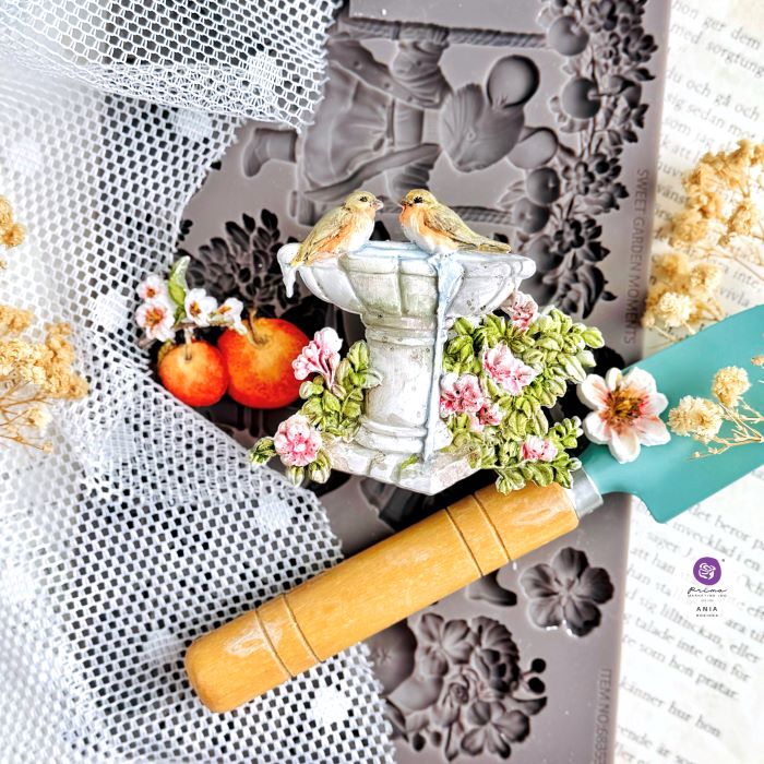 Homegrown Collection Decor Moulds® – Sweet Garden – 1 pc, 5″x8″x8mm