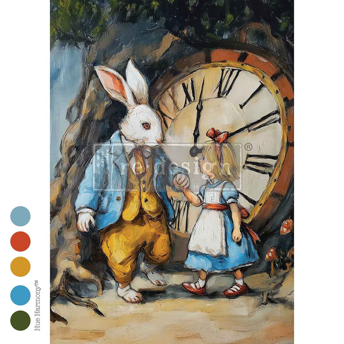 A3 Decoupage Fiber – The Appointment Of Always – 1 sheet, 11.7″x16.5″