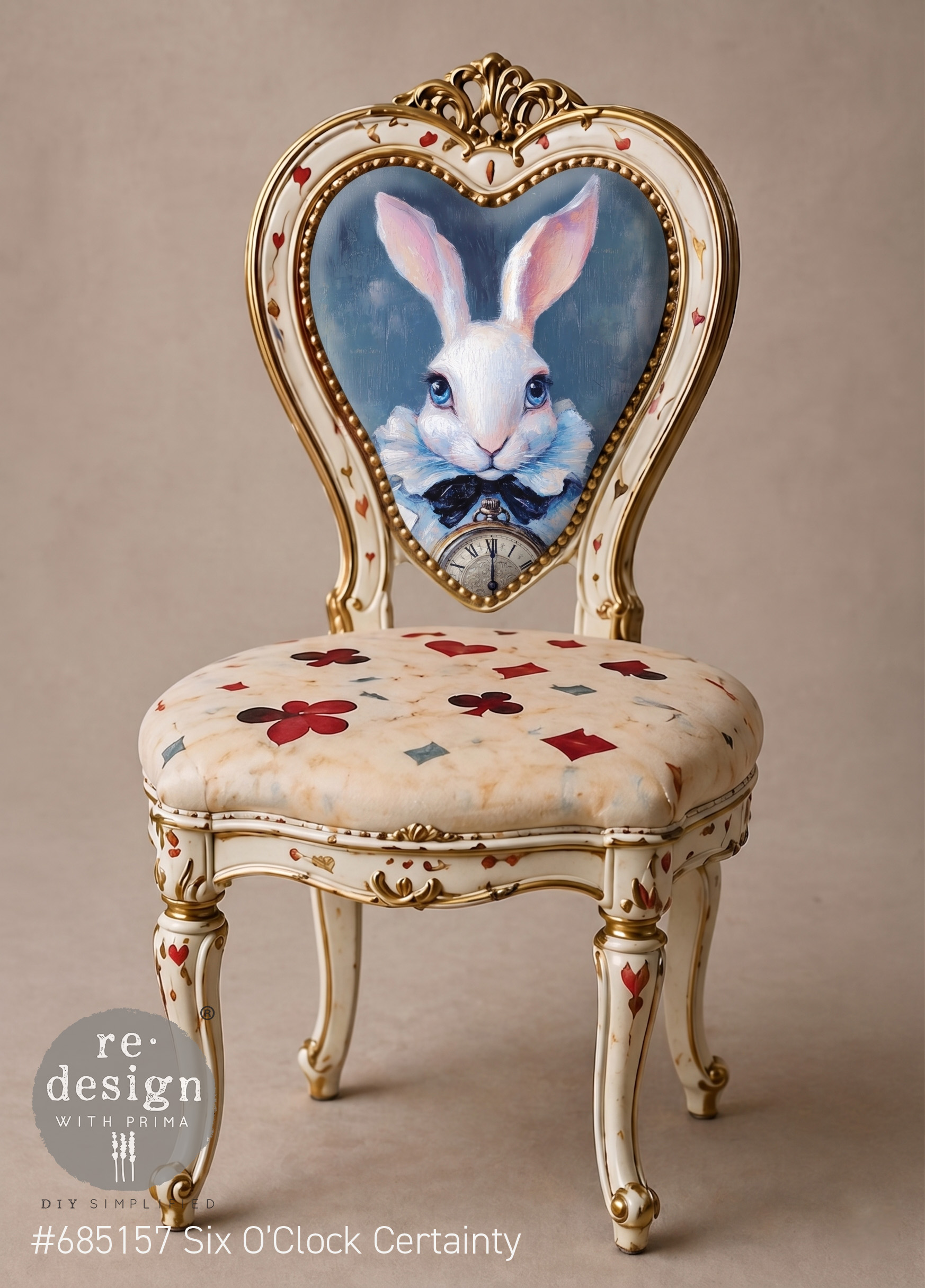 A3 Decoupage Fiber – Six O’Clock Certainty – 1 sheet, 11.7″x16.5″