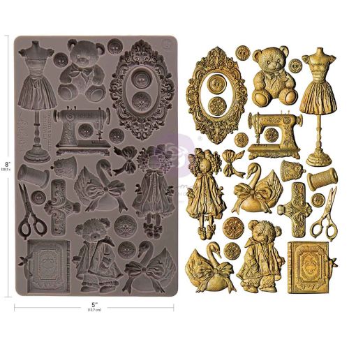 Buttons & Keepsakes Collection Decor Moulds® – – 1 pc, 5″x8″x8mm