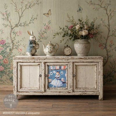 A2 Decoupage Fiber – Elevated Etiquette – 1 sheet, 16.54″x23.39″