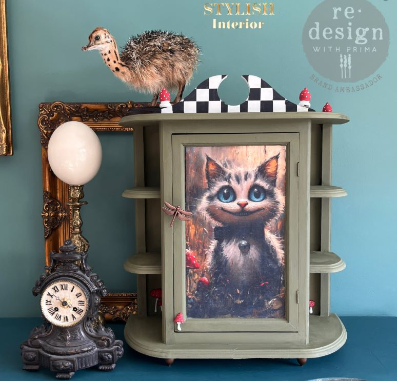 A3 Decoupage Fiber – Whiskers Of Wit – 1 sheet, 11.7″x16.5″