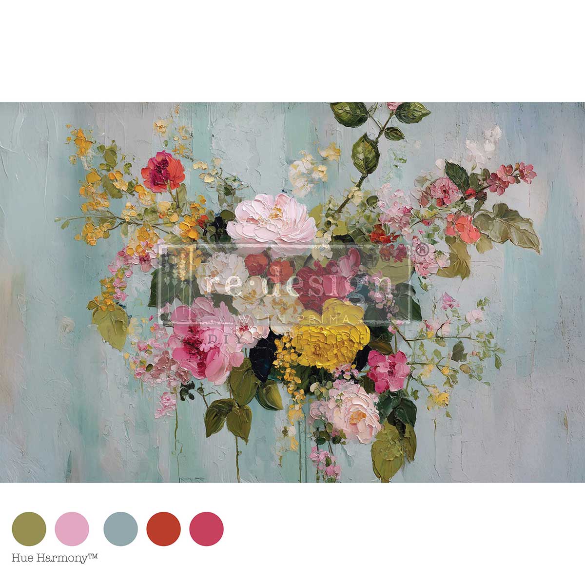 19.5″x30″ Decoupage Fiber – Impasto Infusion – 1 sheet