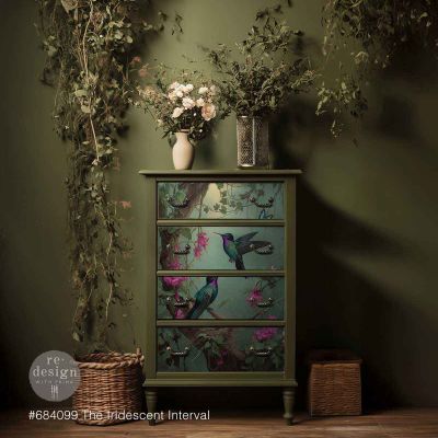 19.5″x30″ Decoupage Fiber – The Iridescent Interval – 1 sheet