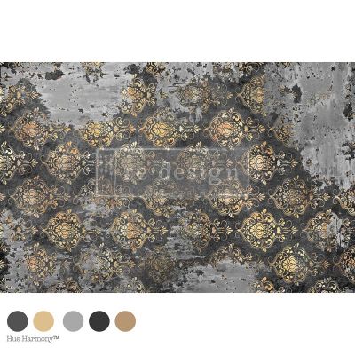 Decoupage Decor Fiber – Obsidian Reliquary – 1 sheet, 19.5″x30″