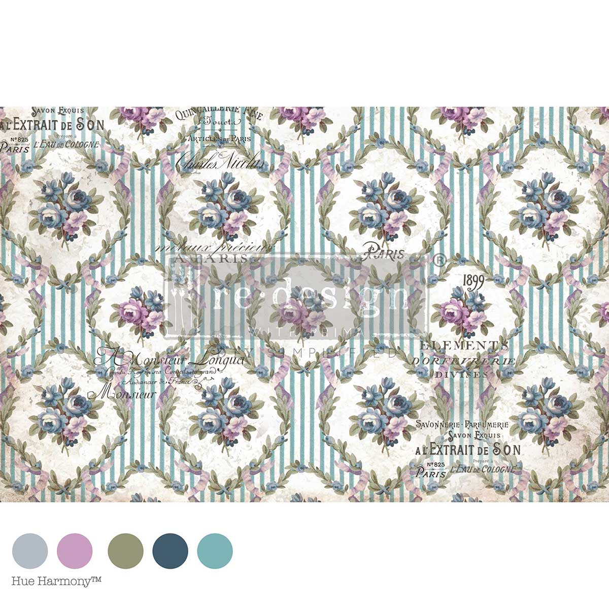 Decoupage Decor Fiber – The Apothecary’s Trousseau – 1 sheet, 19.5″x30″