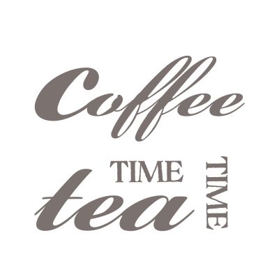 Redesign Décor Transfers® – Coffee Tea 27.5″x11.3″