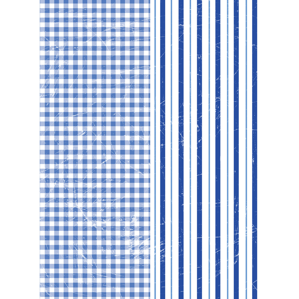 Redesign Décor Transfers® – Gingham & Stripes 22″x30″