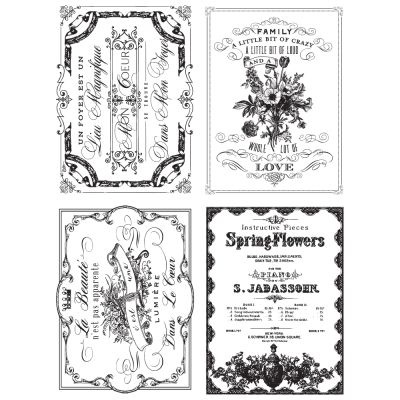 Redesign Décor Transfers® – Spring Flowers 24″x35″