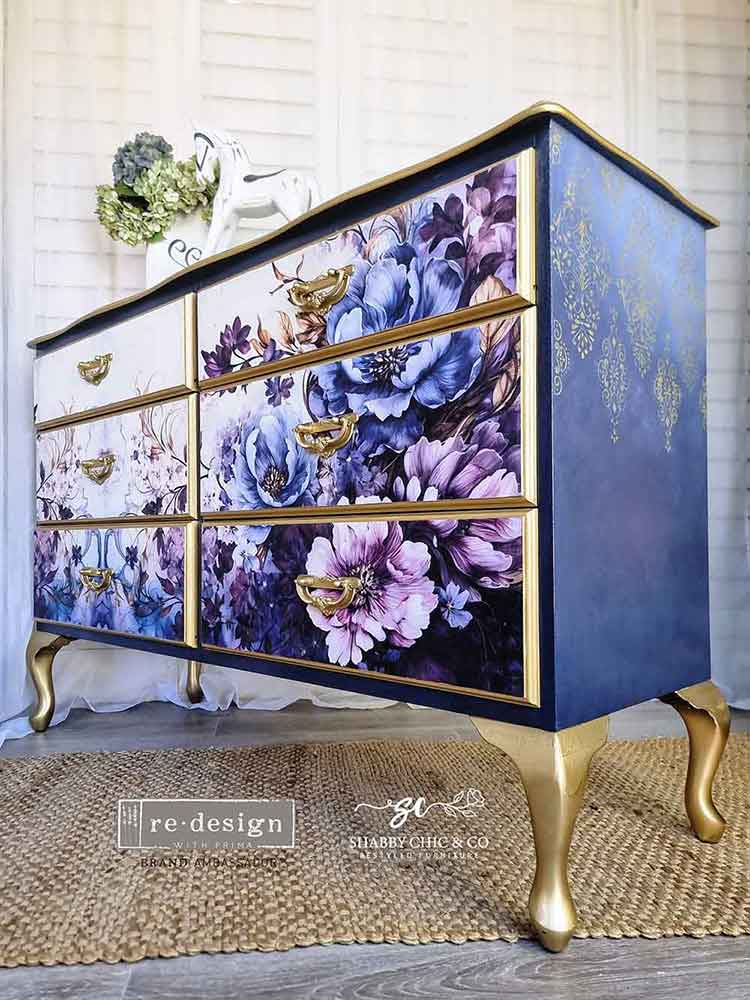 A1 Decoupage Fiber – Serene Shadows –