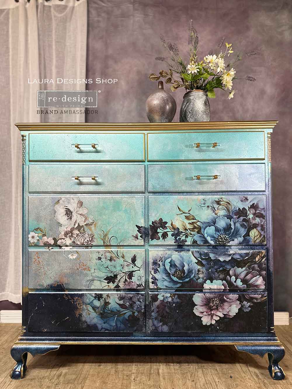 A1 Decoupage Fiber – Serene Shadows –