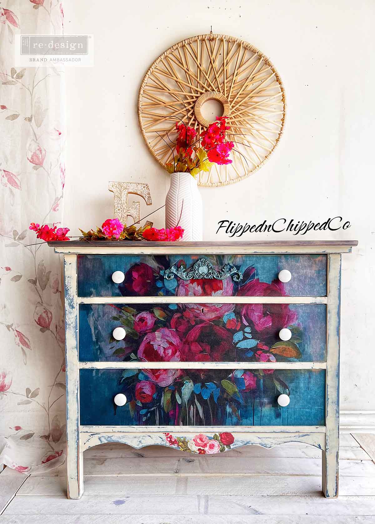 A1 Decoupage Fiber – Burst Of Color –
