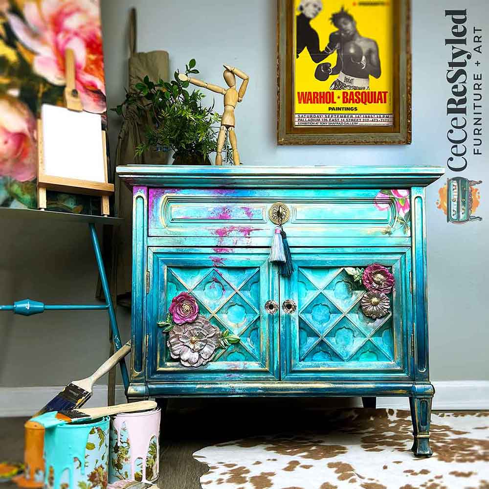 A1 Decoupage Fiber – Burst Of Color –