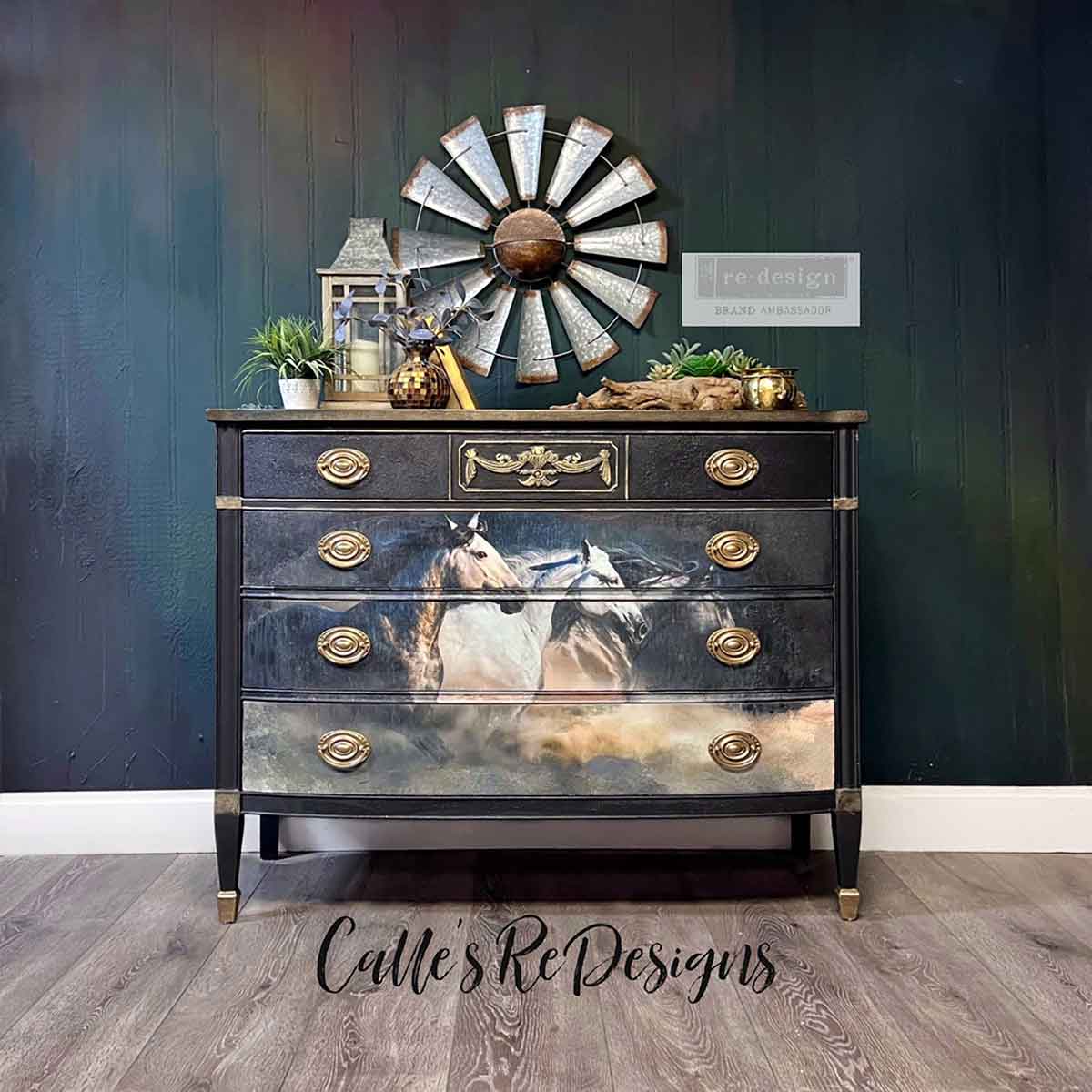 A1 Decoupage Fiber – Wild Hearts Run Free –