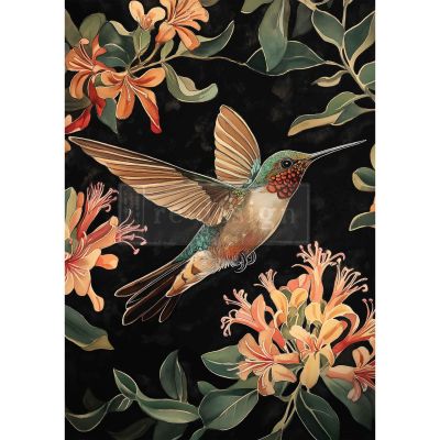 A3 Decoupage Fiber – Garden Flutter – 1 sheet, 11.7″x16.5″