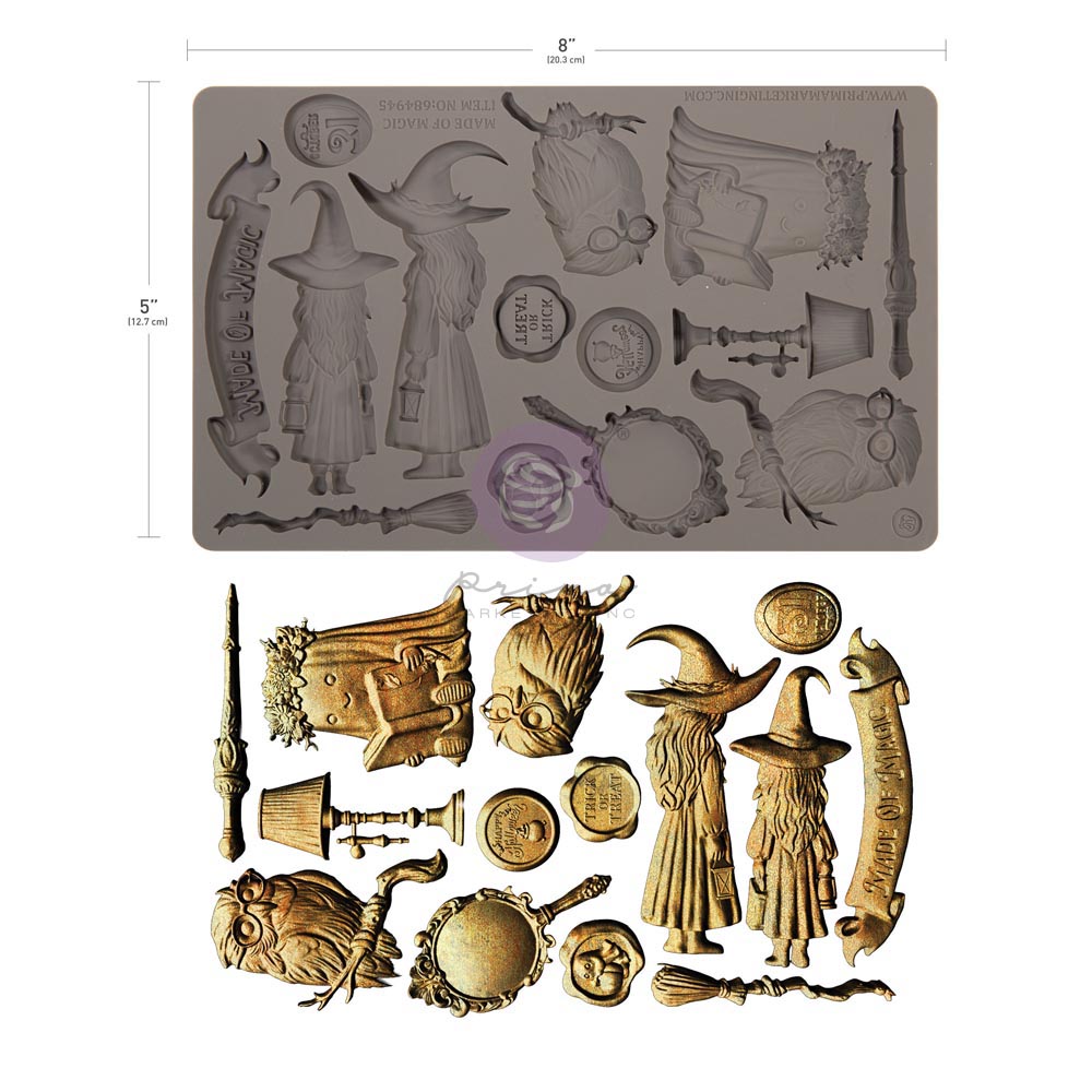Made of Magic Collection Mould – Made of Magic – 1 pc, 5″x8″x8mm