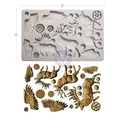 Finnabair Moulds – Forest Spirits – 1 pc, 5″x8″x8mm
