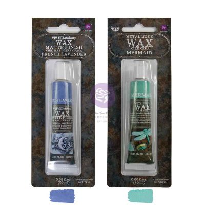 Finnabair Limited Edition Metallique + Matte Wax Set – Whispers – 2 tubes x 0.68oz (20ml)
