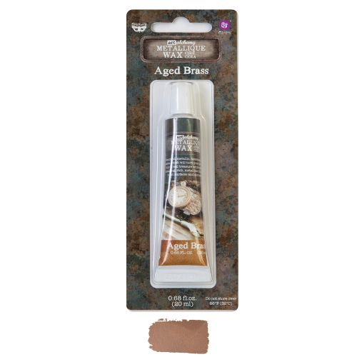 Art Alchemy-Metallique Wax-Aged Brass .68oz (20ml)