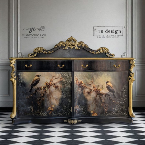 A1 Decoupage Fiber – Rustic Refuge –