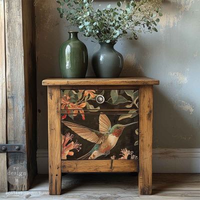 A3 Decoupage Fiber – Garden Flutter – 1 sheet, 11.7″x16.5″