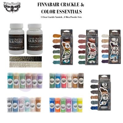 Finnabair Crackle & Color Essentials Kit
