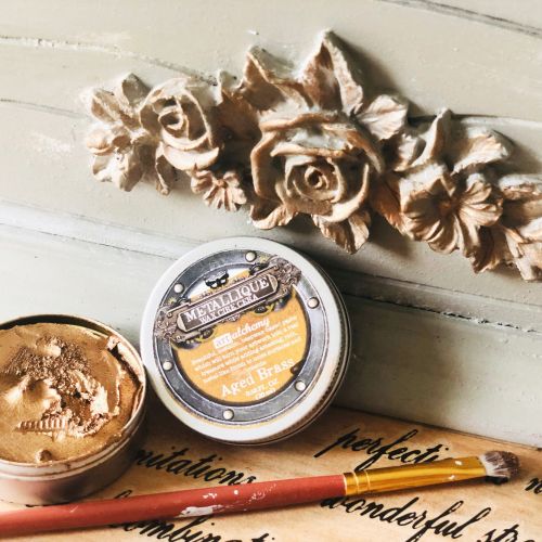 Art Alchemy-Metallique Wax-Aged Brass .68oz (20ml)