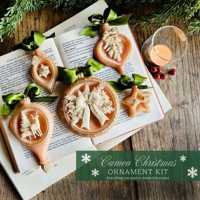 Cameo Christmas Ornaments