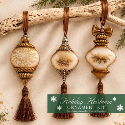 Casa Mia Live – Holiday Heirloom Ornament Project Bundle | August 18