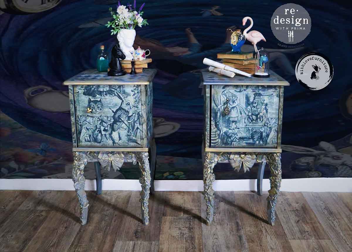 Decoupage Decor Tissue Paper – Dreaming in Wonderland – 1 sheet, 19.5″x30″