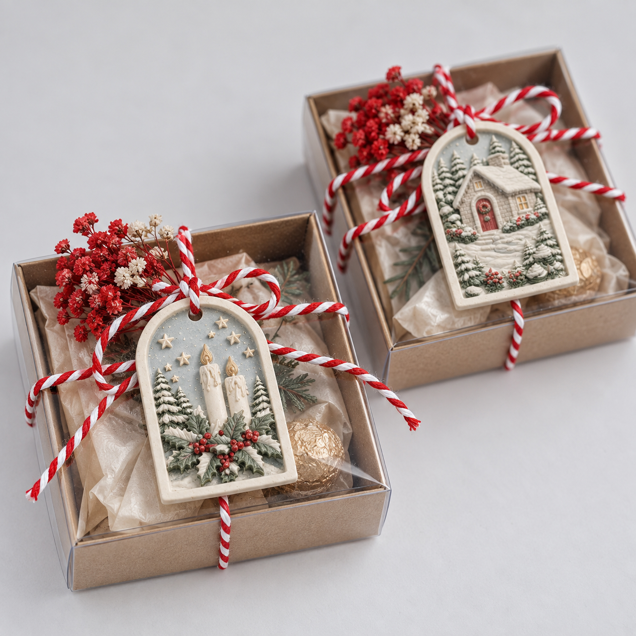 MelodyCast | Paint-Tap-Play Christmas Ornaments (Set of 6) | ORDER SEPARATELY
