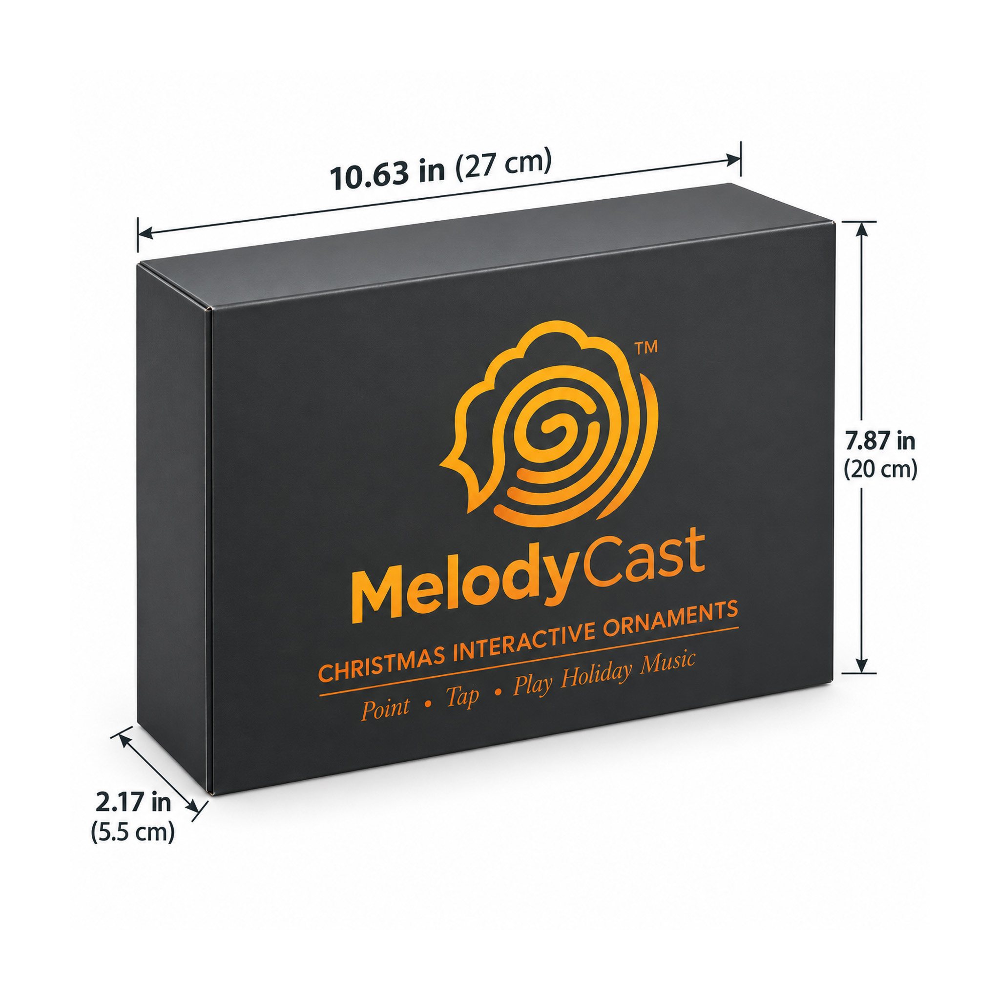 MelodyCast | Paint-Tap-Play Christmas Ornaments (Set of 6) | ORDER SEPARATELY