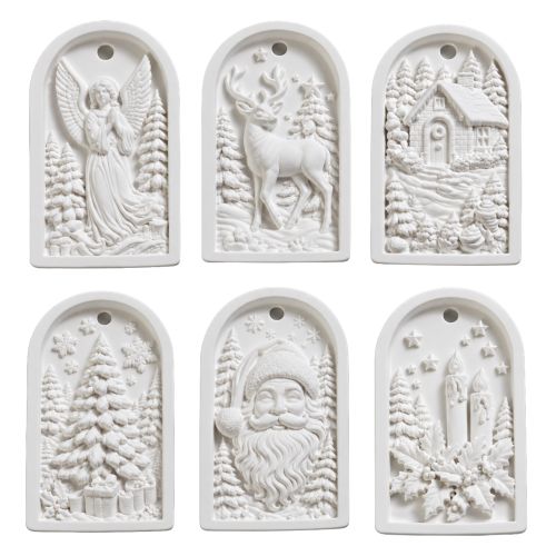 MelodyCast | Paint-Tap-Play Christmas Ornaments (Set of 6) | ORDER SEPARATELY