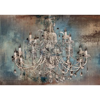 A1 Decoupage Rice Paper – Moody Chandelier – 23.4″X33.1″