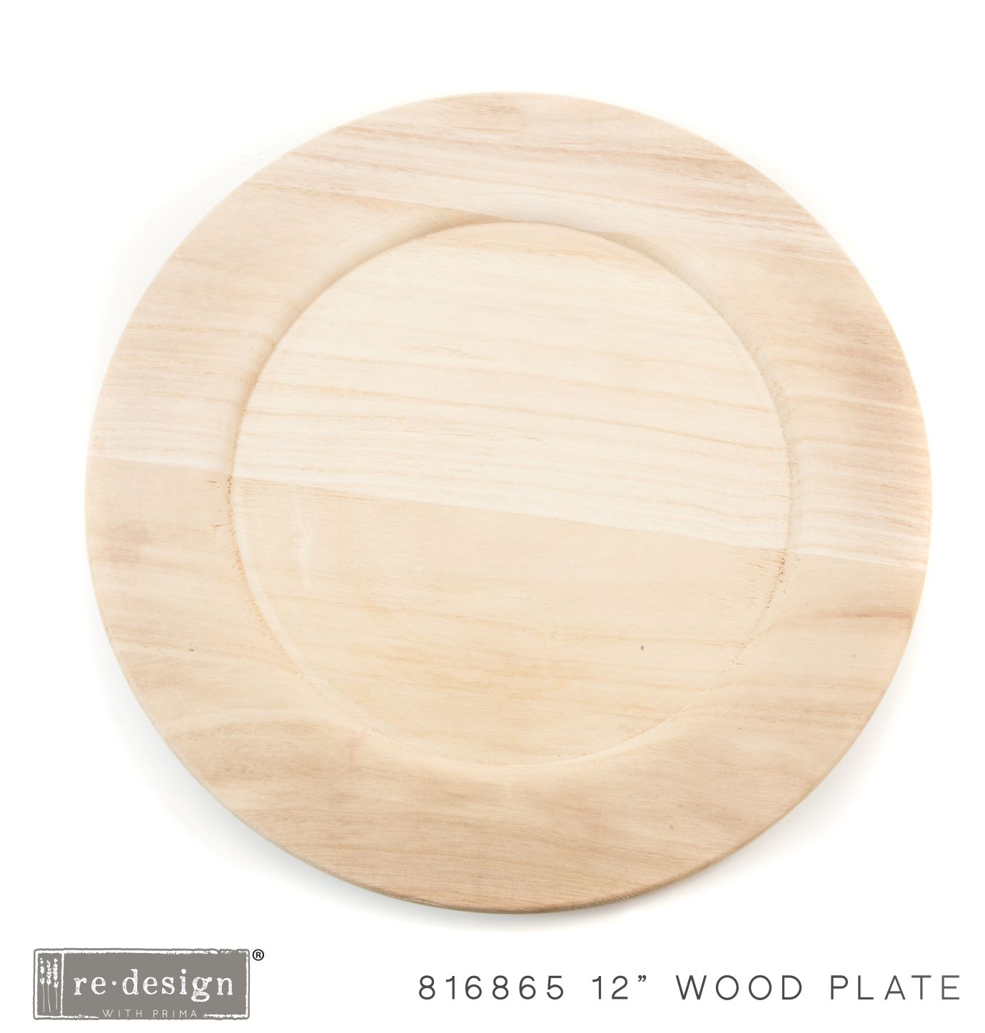 Paulownia Wood Charger 12″ – 1 tray, 12″ diameter